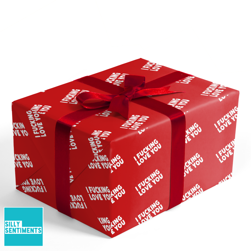 I Fucking Love You Gift Wrap #2 image